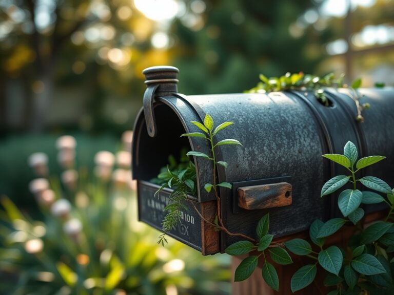 8 Decorative Ways How to Landscape Around a Mailbox